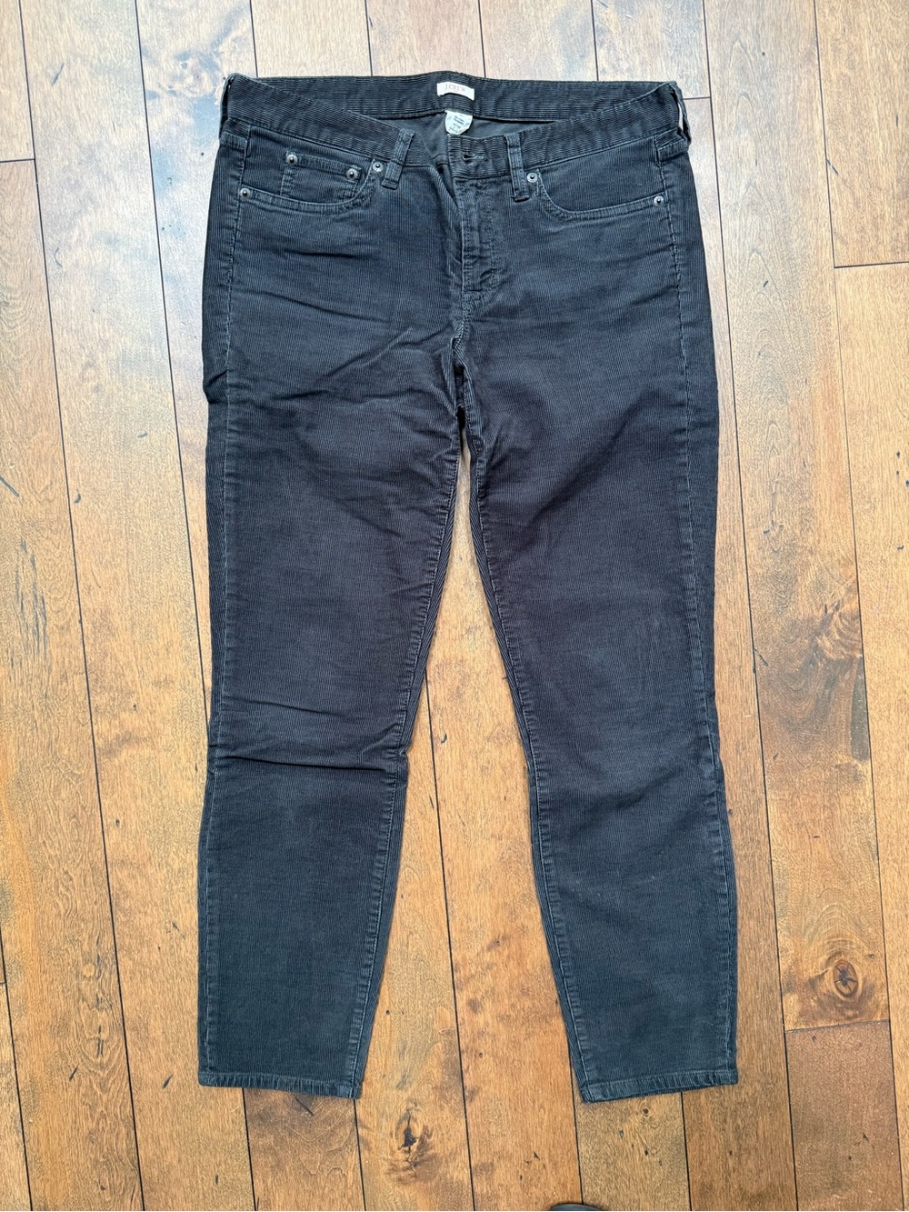 J. Crew Skinny Women's Gray Corduroy